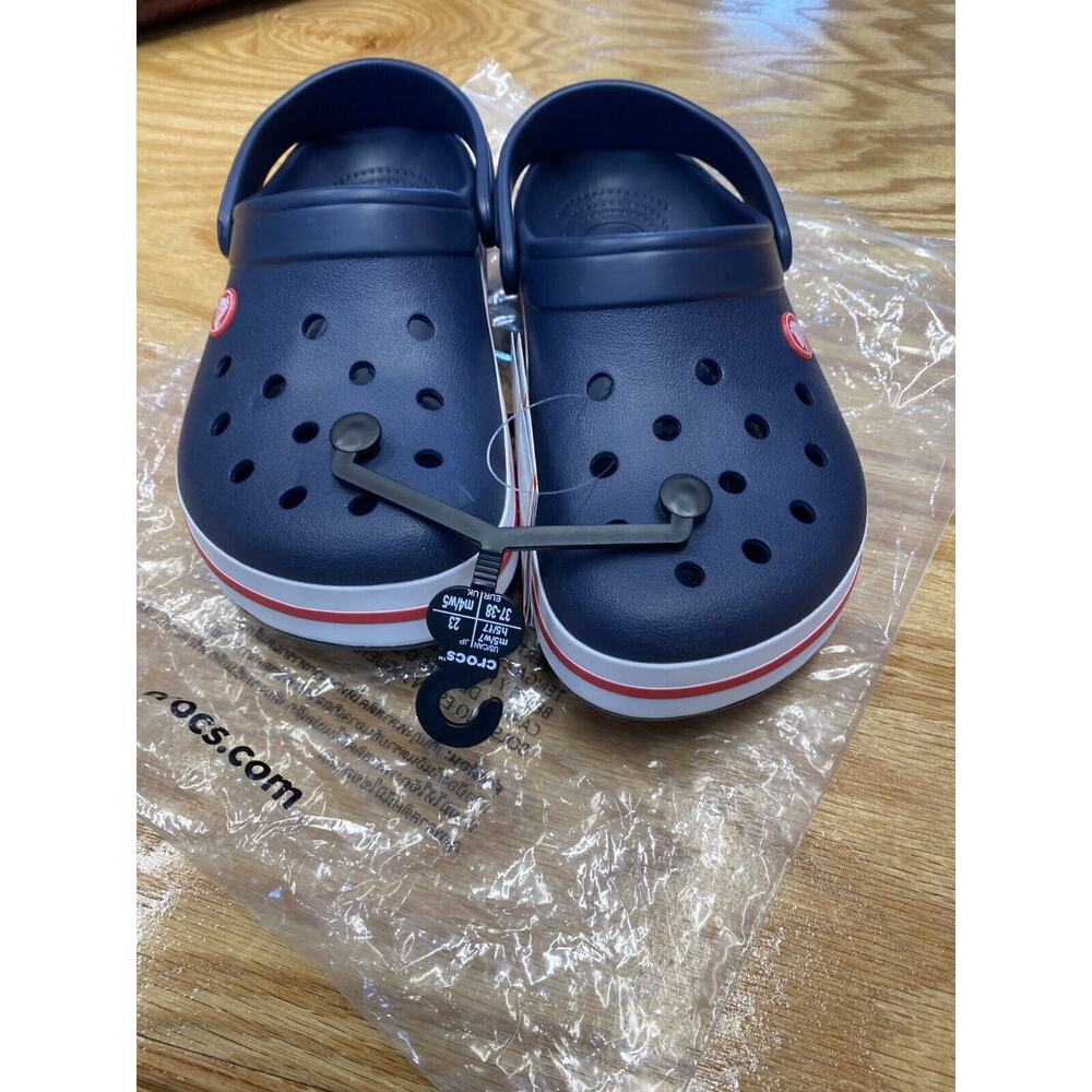 Women's Navy Clogs